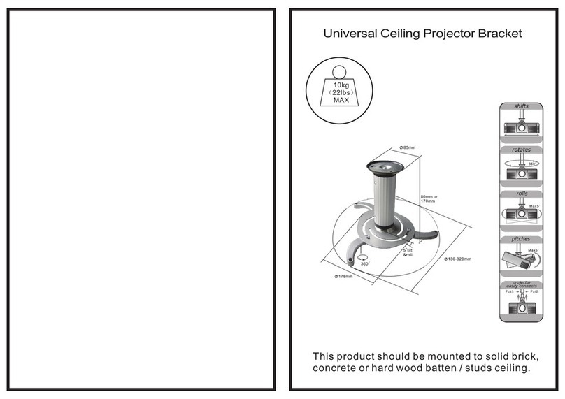 HQ TVS-HQ-PRO01S Assembly instructions