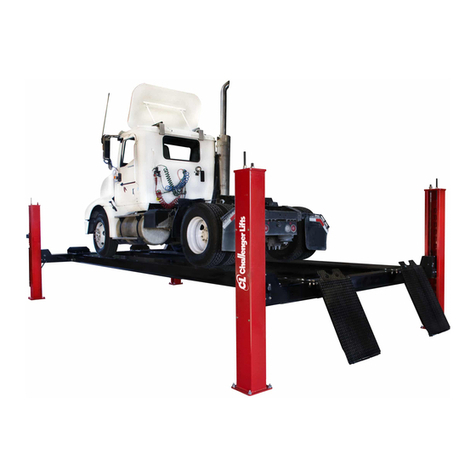 Challenger Lifts 4030SFX Installation, operation & maintenance manual