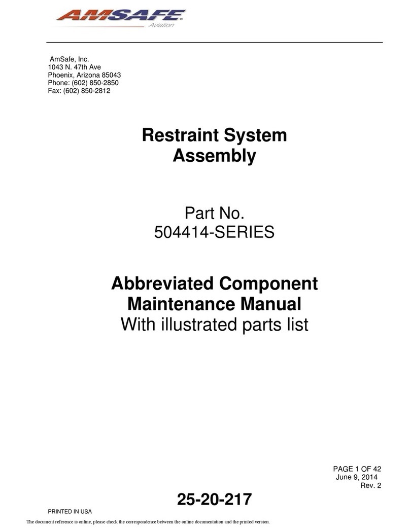AMSAFE 504414 Series Maintenance manual