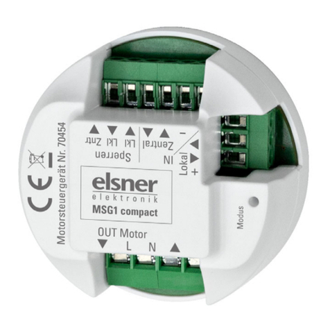 elsner elektronik MSG1 compact Technical specifications and installation instructions