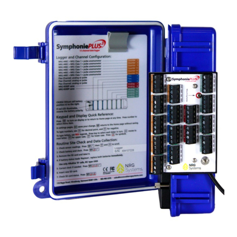 NRG Systems SymphoniePLUS User manual