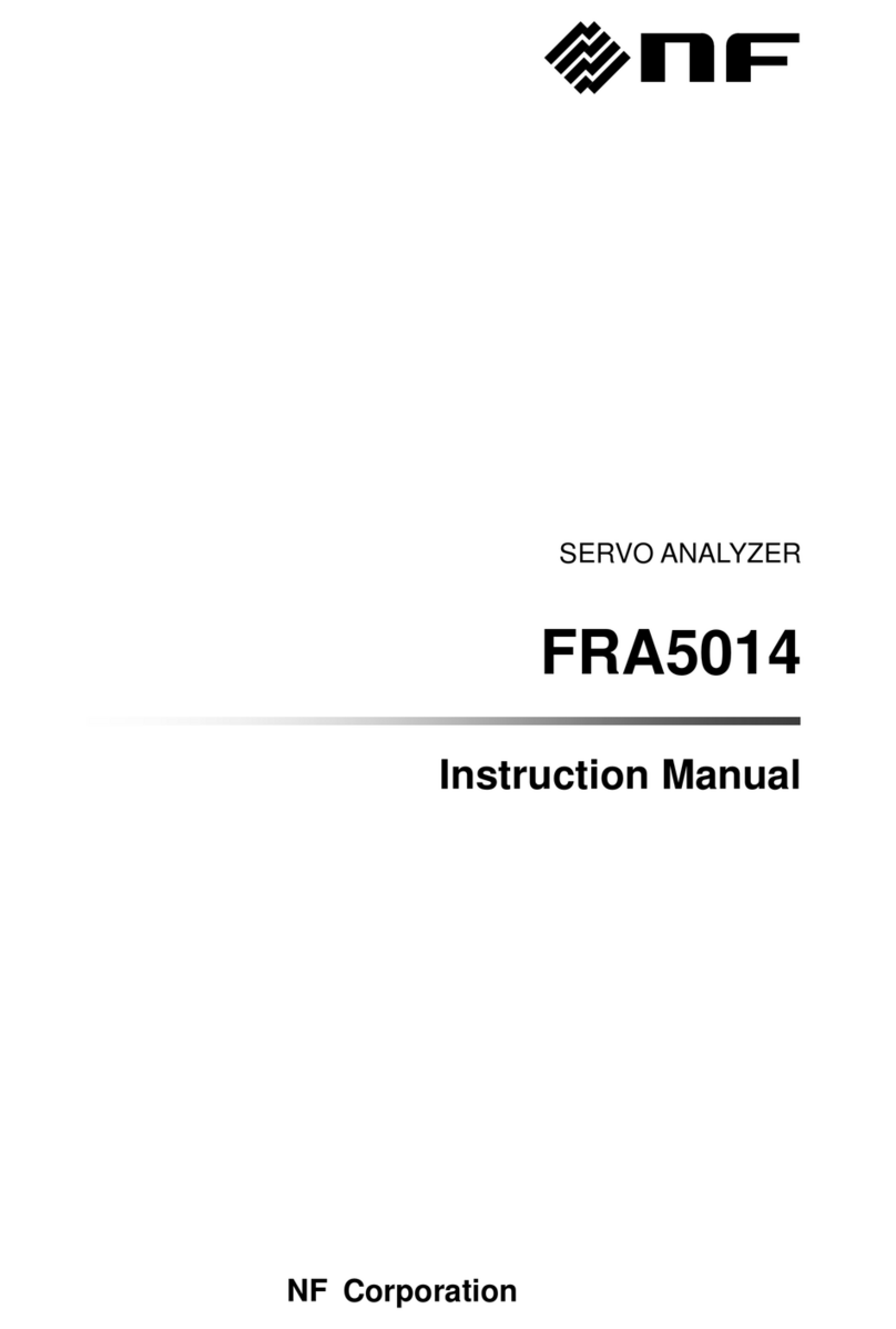 NF FRA5014 instruction manual