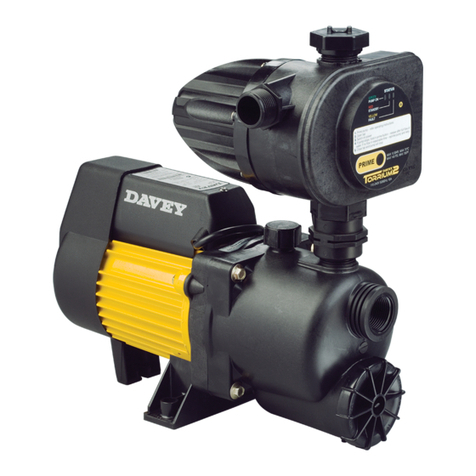Davey Davey XP/T User manual