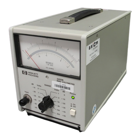 HP 3400B User's and service guide
