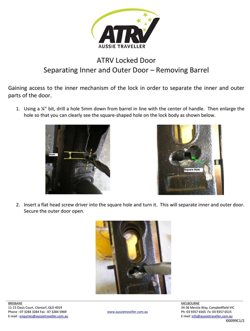 Aussie Traveller ATRV User manual