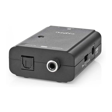 nedis ACON2508BK quick start guide
