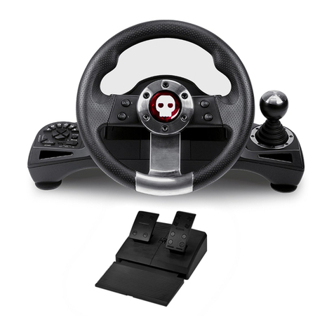 numskull PRO RACING WHEEL & PEDALS User manual