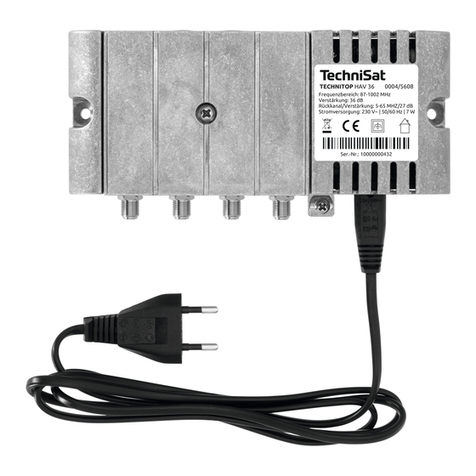TechniSat TECHNITOP HAV 36 User manual