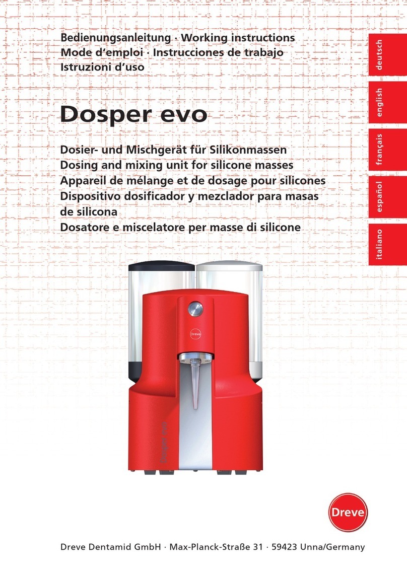 Dreve Dentamid Dosper evo D-5050 manual