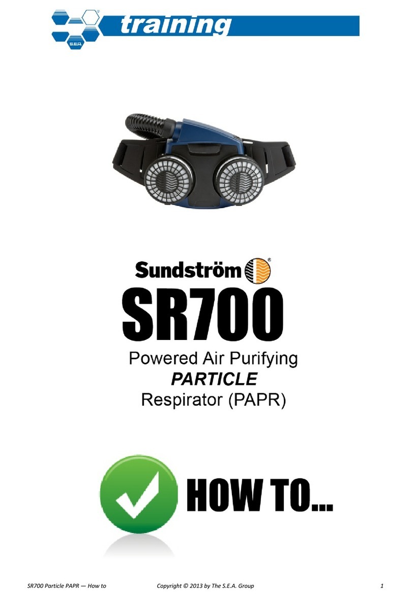 S.E.A. Group Sundstrom SR700 User manual