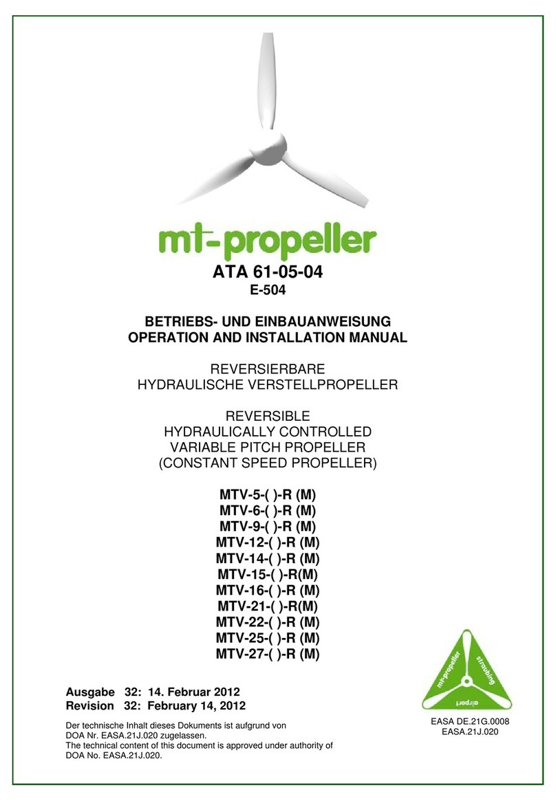 MT-Propeller E-504 Specification sheet