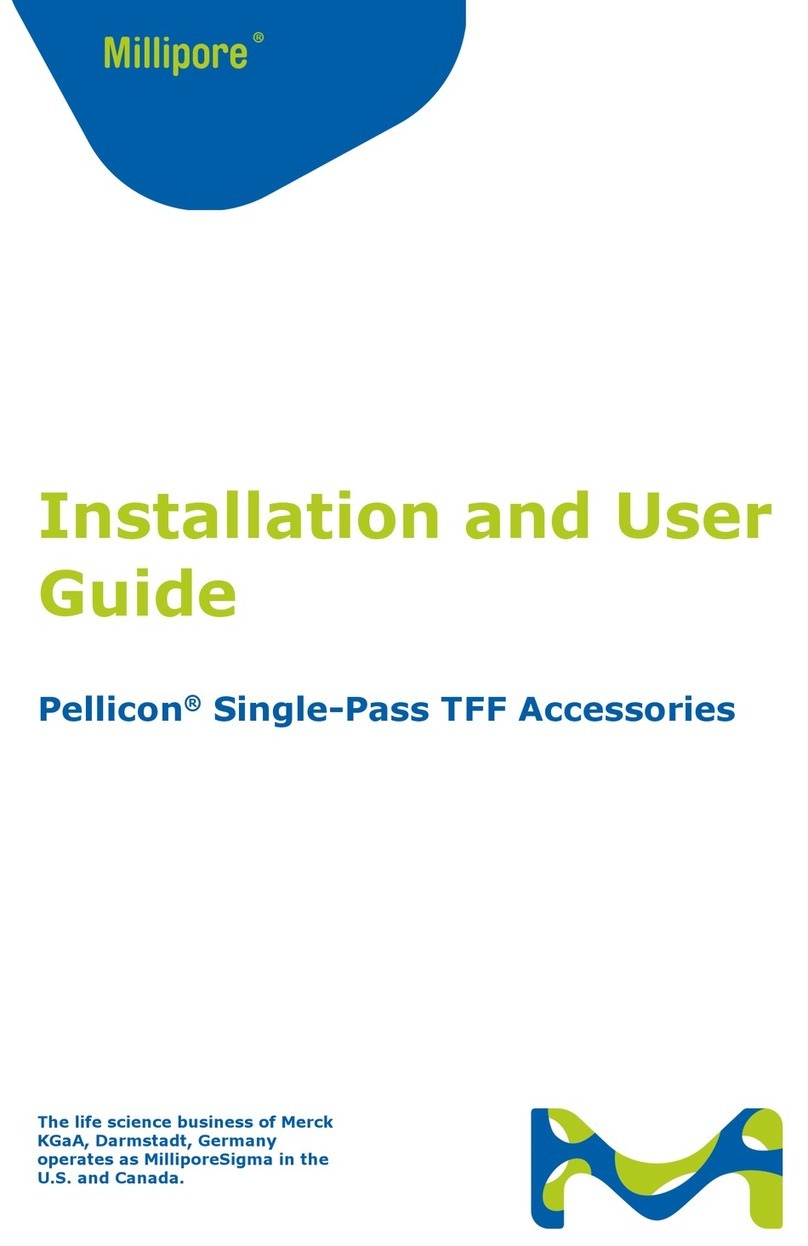 Millipore Pellicon Single Pass TFF User manual