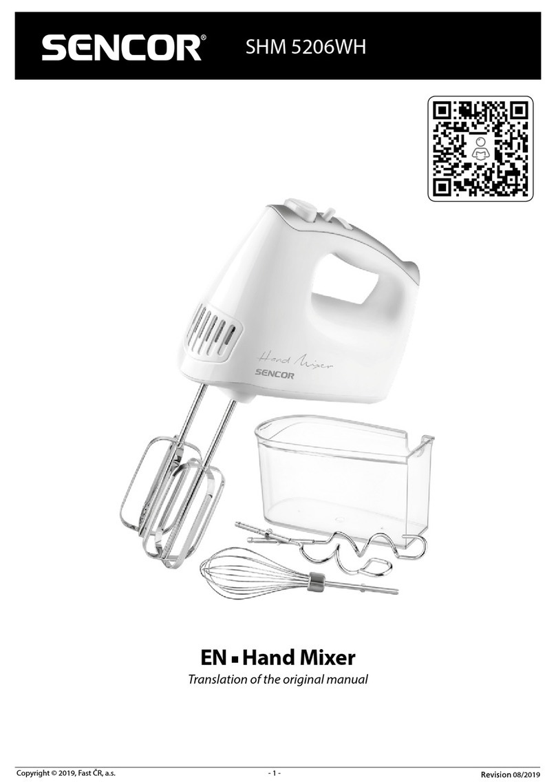Sencor SHM 5206WH Original manual