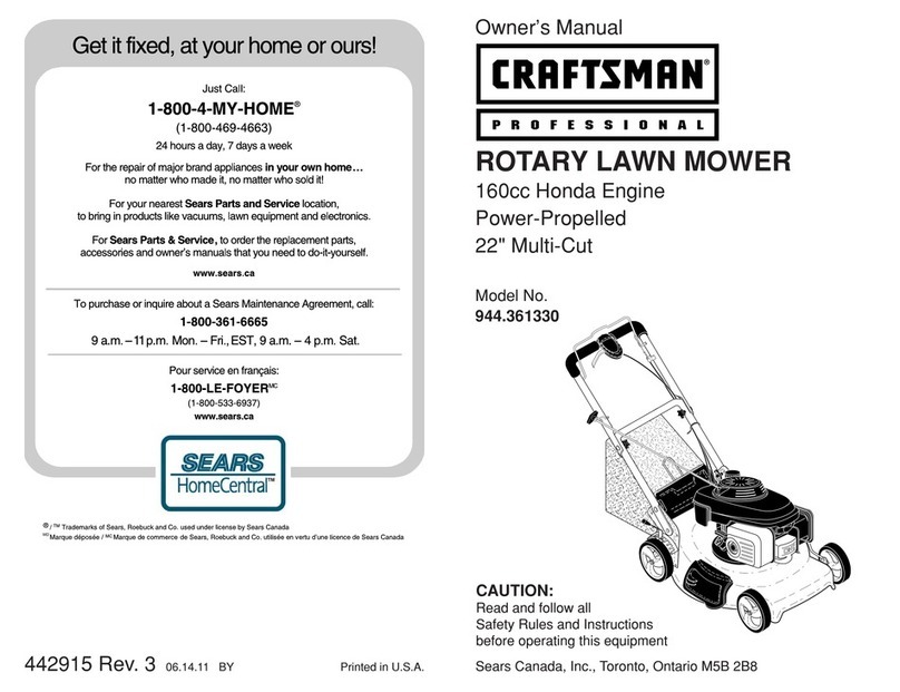 Craftsman 944.361330 owner's manual