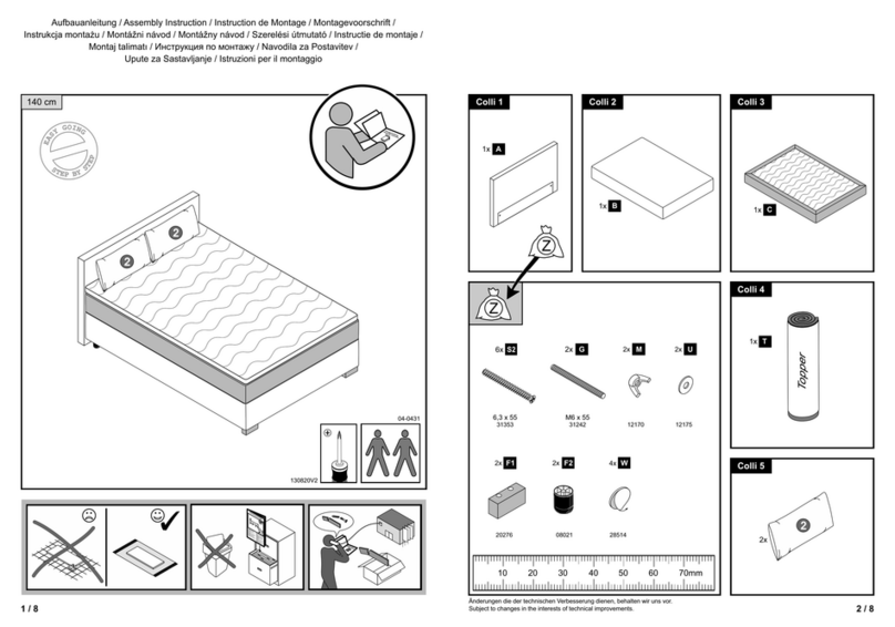Home affaire Jenny Assembly instruction