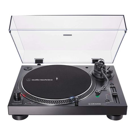Audio Technica AT-LP120XBT-USB User manual
