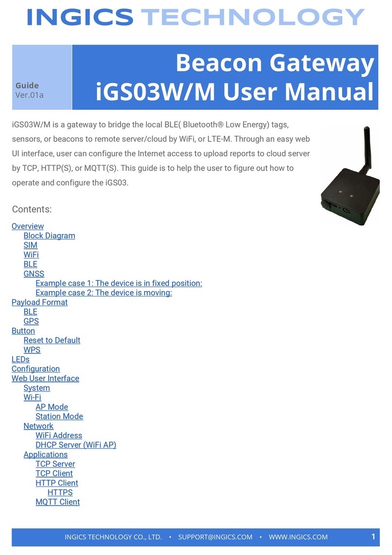 Ingics iGS03W user manual