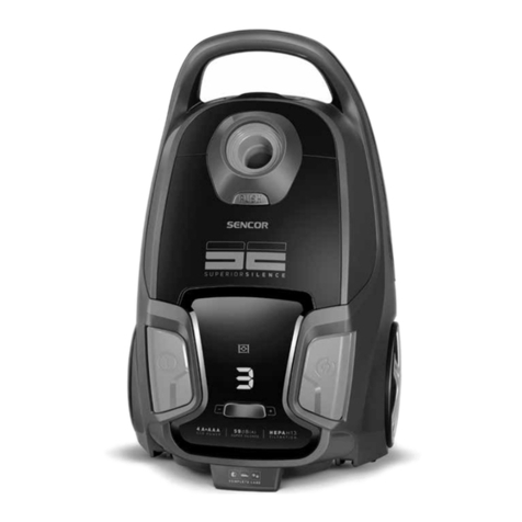 Sencor SVC 9300BK 4A+AAA ECO POWER Original manual