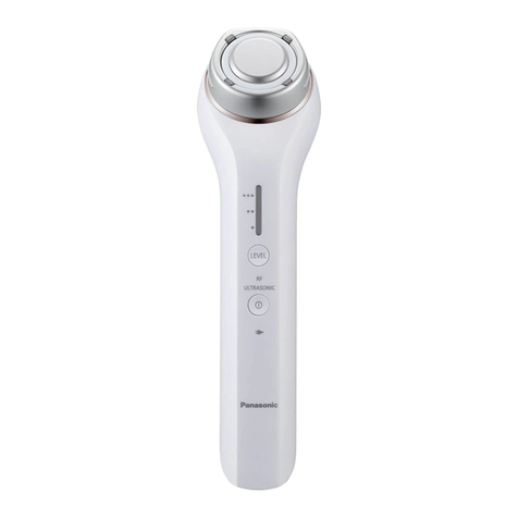 Panasonic The Advanced RF Facial Device User manual Panasonic The Advanced RF Facial Device User manual