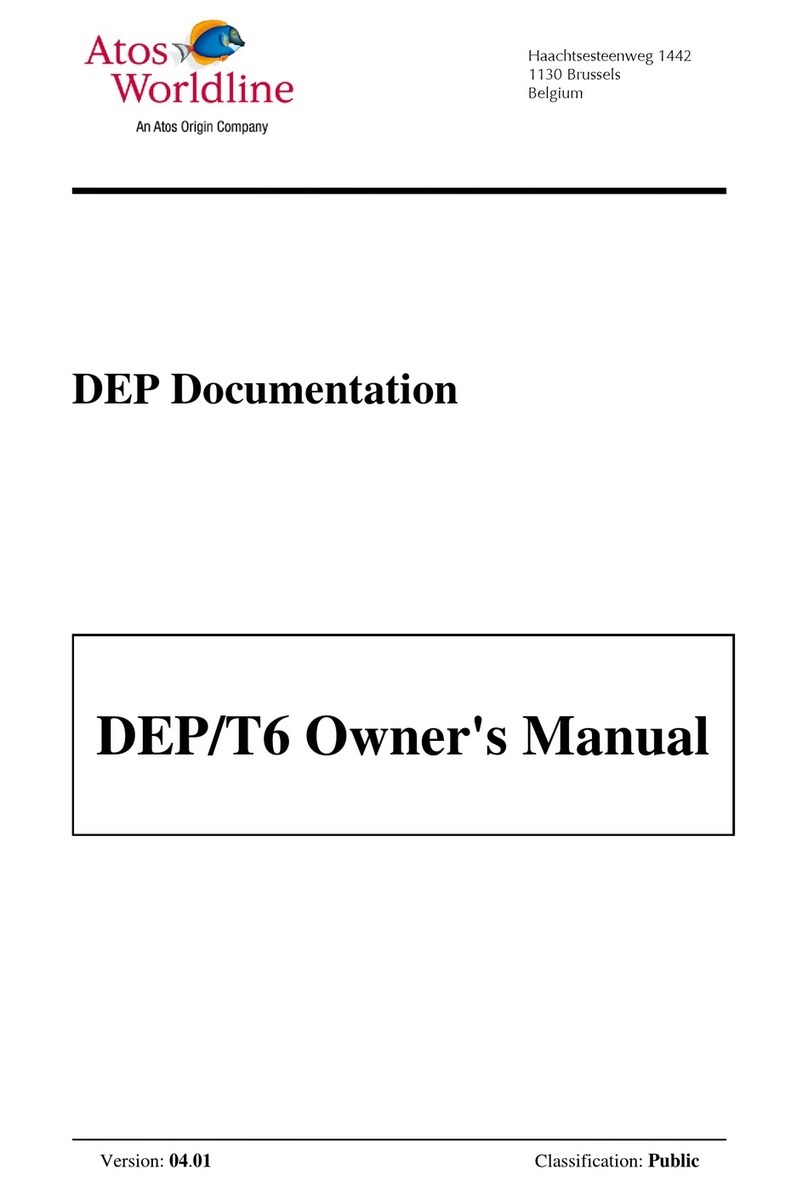 Atos DEP/T6 owner's manual