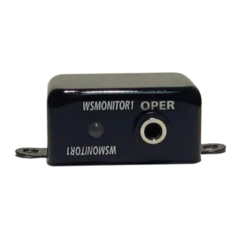 SCS WSMONITOR1 User manual