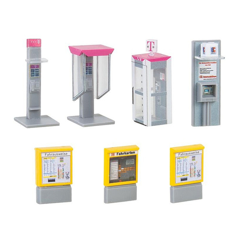 Faller TOWN DECORATION SET User manual