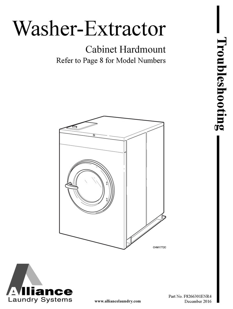Alliance Laundry Systems CCN020HNF User manual