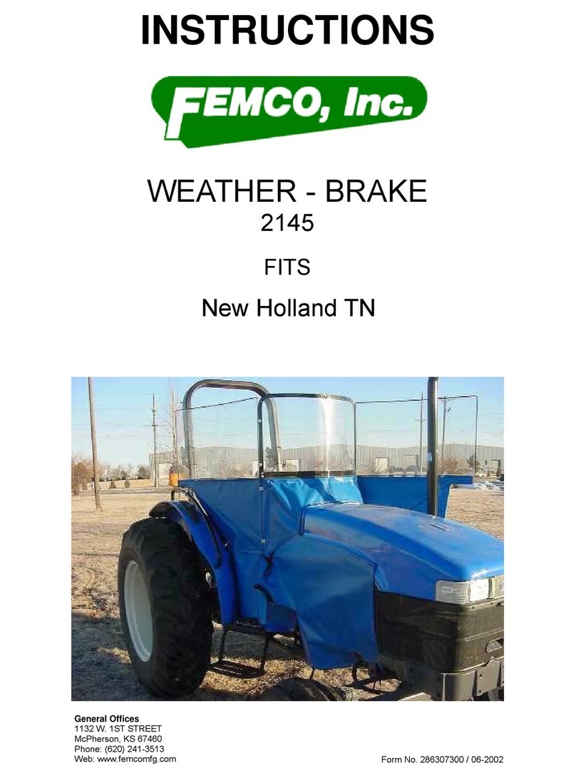 Femco WEATHER-BRAKE 2145 instructions