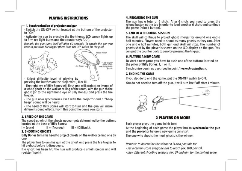 MEGABLEU Ghost Hunt User manual