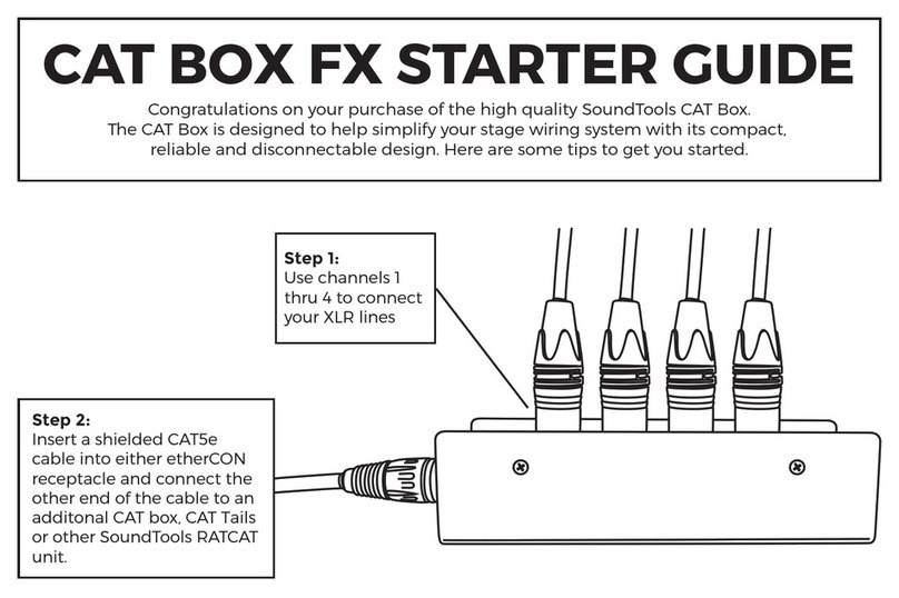 SoundTools CAT BOX FX Starter Guide