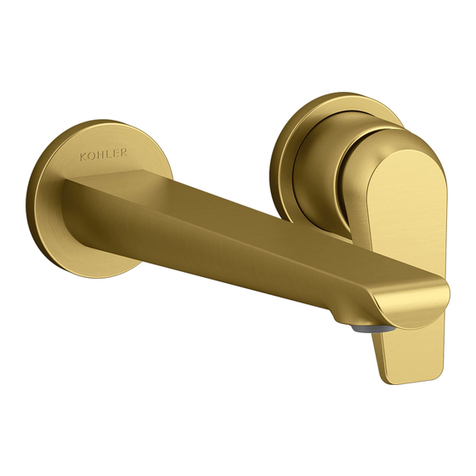 Kohler Avid K-97358-4-CP User manual