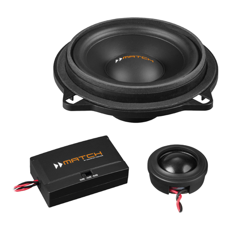 Audiotec Fischer Match UP C42BMW-FRT.1 manual