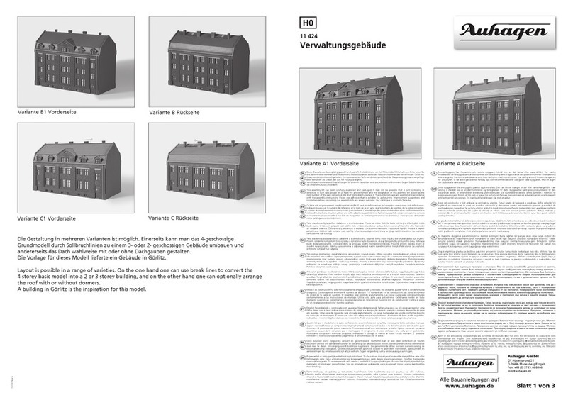 Auhagen 11 424 manual Auhagen 11 424 manual
