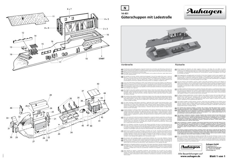 Auhagen 14 451 User manual