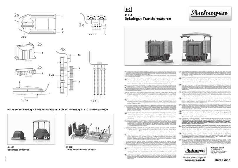 Auhagen 41 654 manual