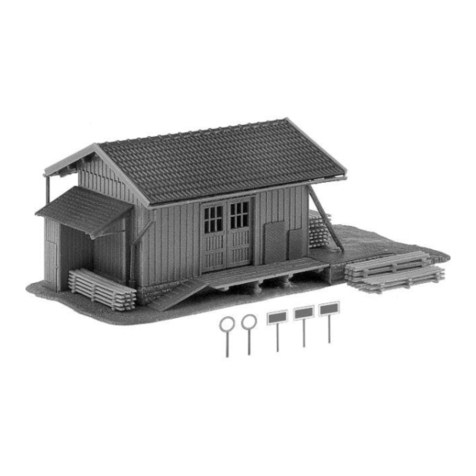 Faller GOODS SHED User manual