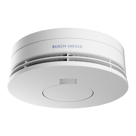 Busch-Jaeger Busch-Rauchalarm 6831-84 User manual