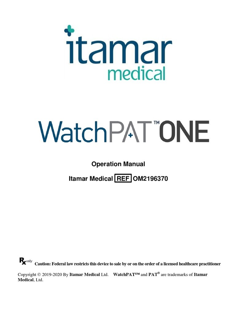 Itamar Medical WatchPAT Operation manual