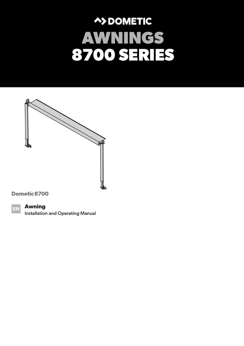 Dometic 8700 Series MasterFlush Installation and operating manual
