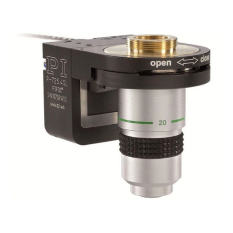 PI PIFOC P-725 series user manual