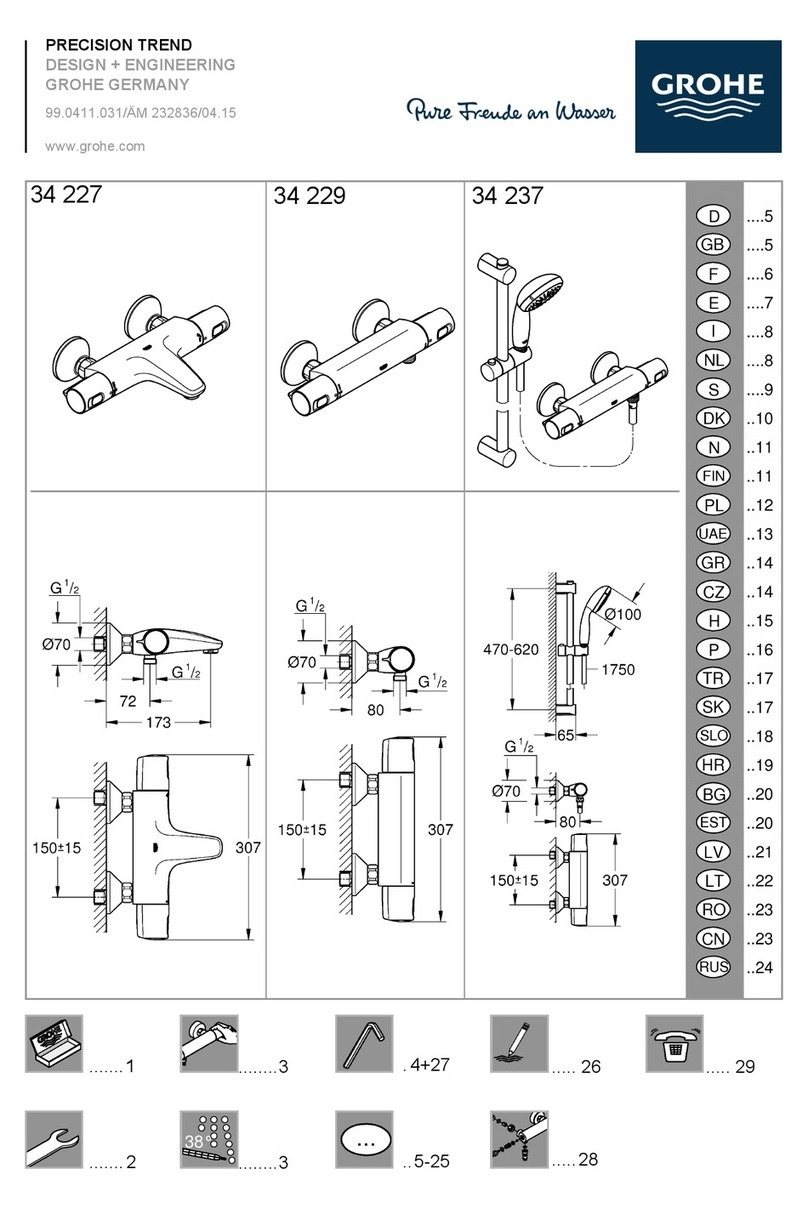 Grohe Precision Trend 34 227 manual