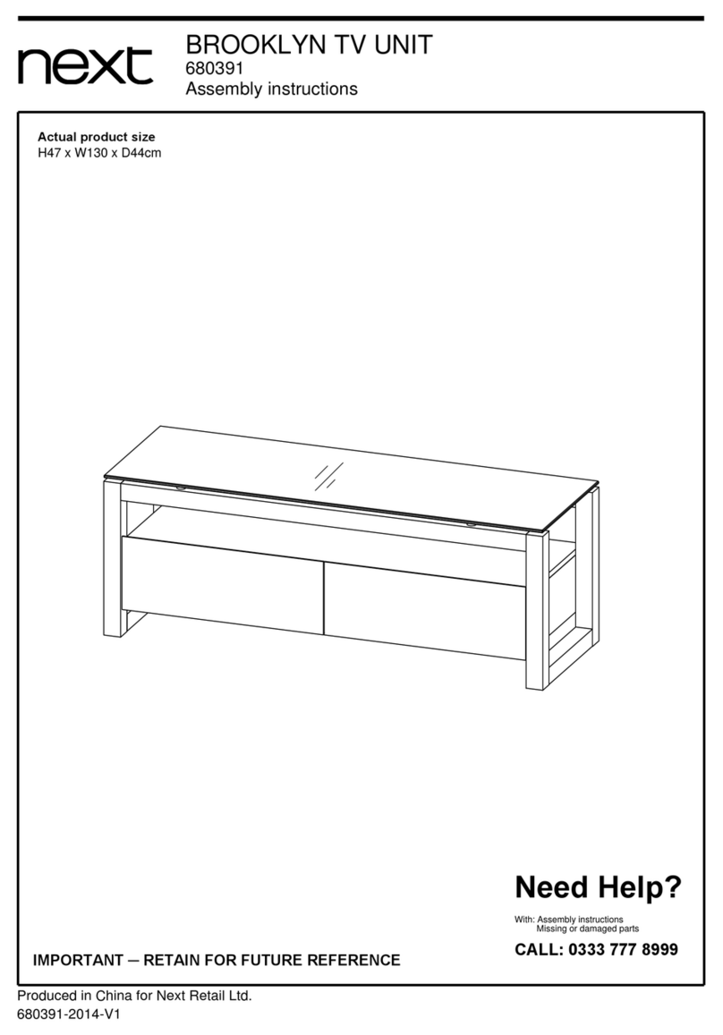 Next BROOKLYN 680391 User manual Next BROOKLYN 680391 User manual