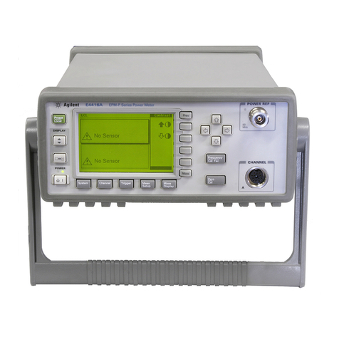 Agilent Technologies E4416A User manual