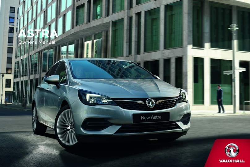 Vauxhall 2010 Astra owner's manual