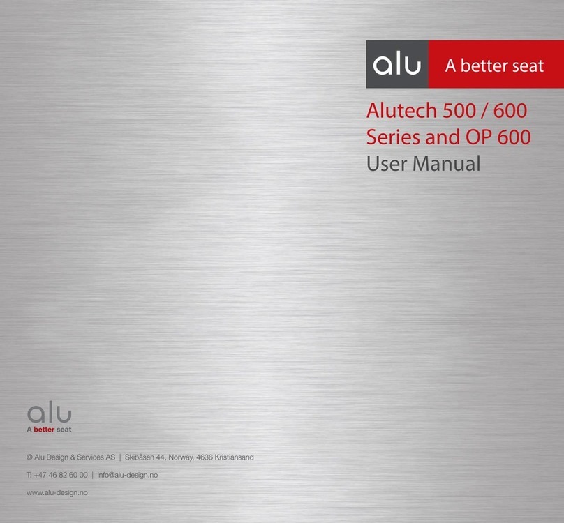 Alu Alutech 500 Series User manual