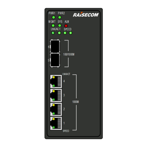 Raisecom Gazelle S1020i-GL Series user manual