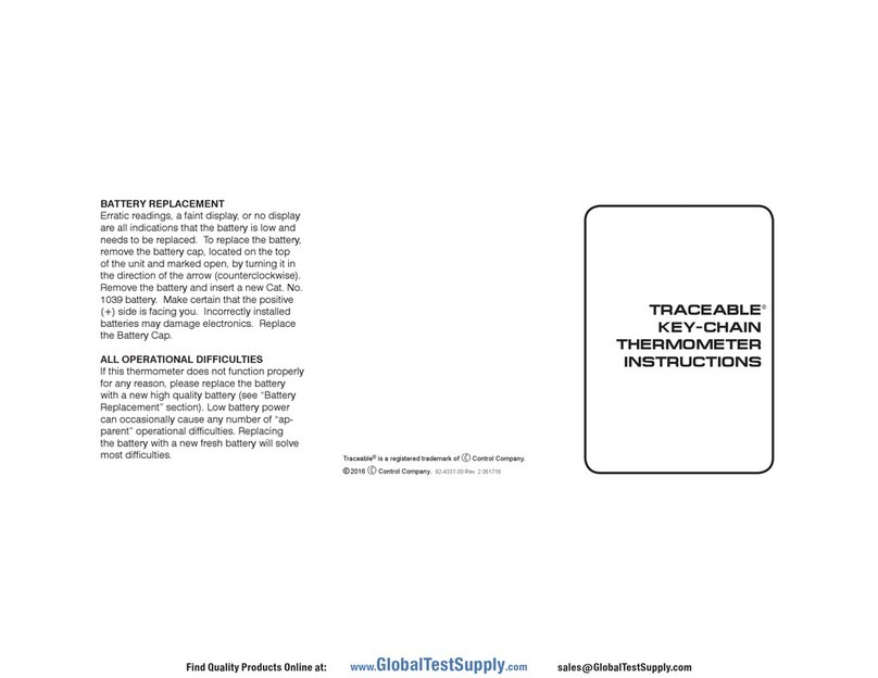 Traceable 4351 User manual