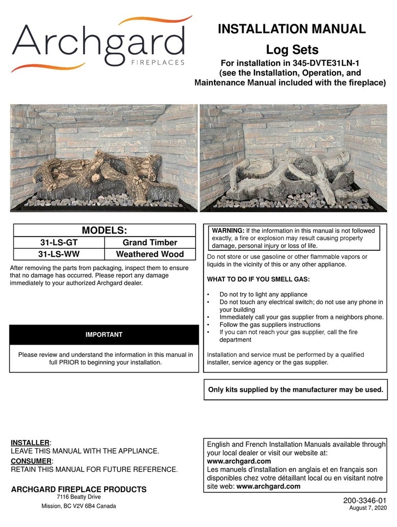 Archgard 31-LS-GT User manual
