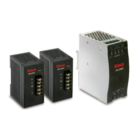 Kinco PS Series Installation instruction