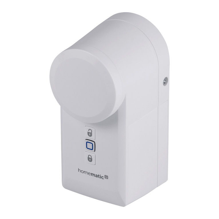 Homematic IP HmIP-DLD Mounting instruction and operating manual